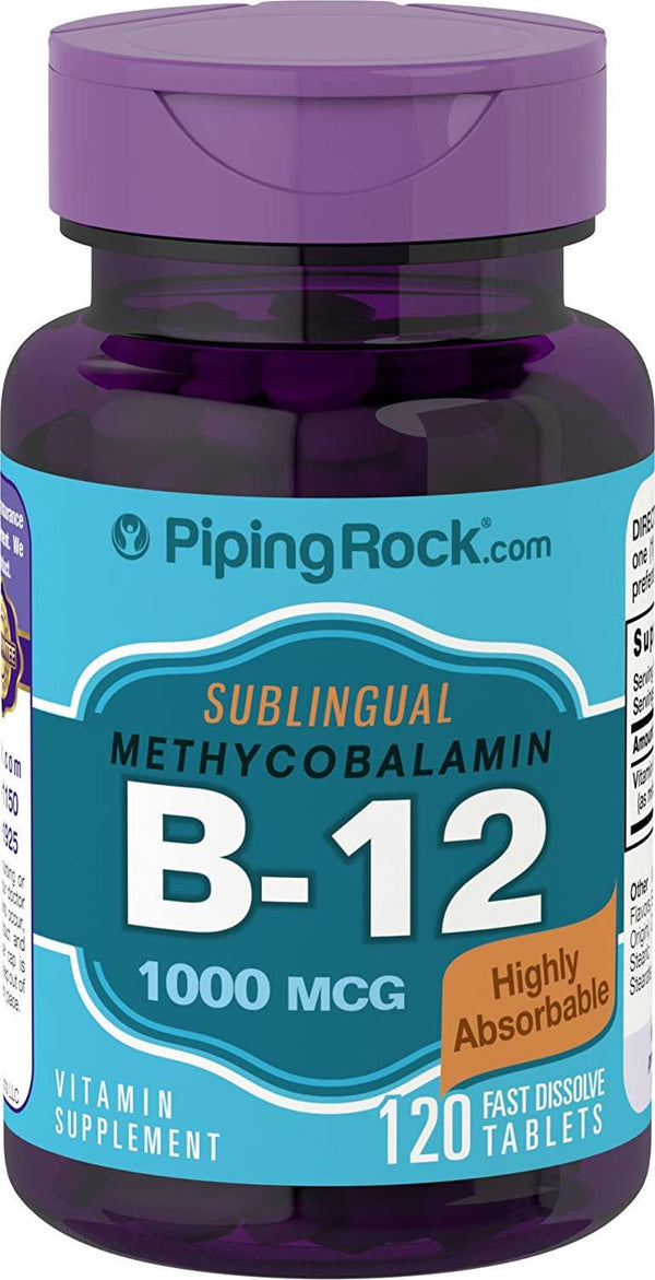 B-12 Methylcobalamin 1000mcg Sublingual 120 Microl