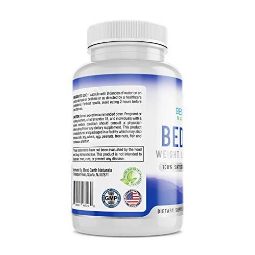 Bedtime Weight Loss Supplement - Helps Boost Metabolism, Suppress Appetite and Reduce Sugar Cravings While You Sleep