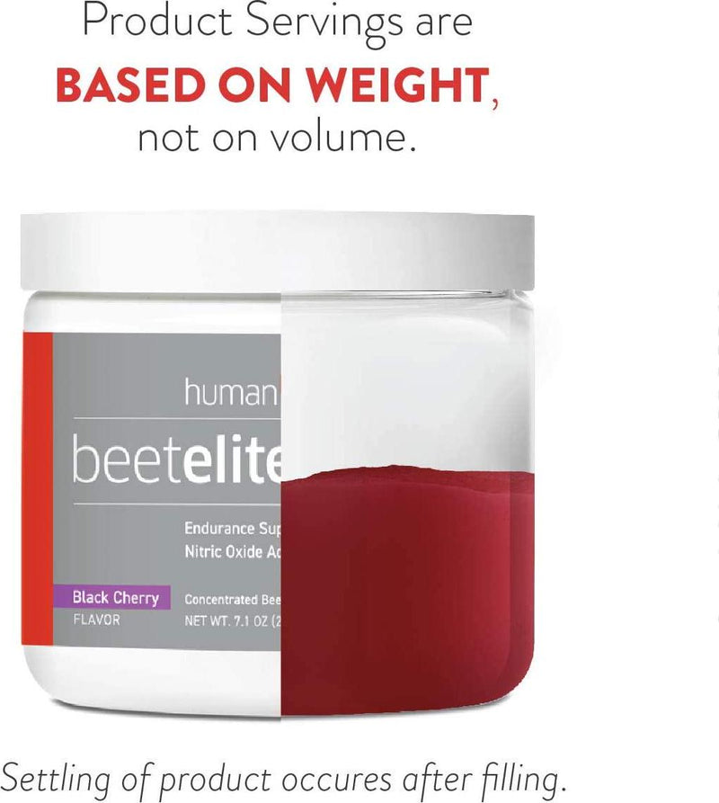 BeetElite Pre Workout Powder for Men and Women - Ultra High Purity Beet Root Powder for Energy and Stamina - Caffeine Free, Creatine Free, Vegan Nitric Oxide Supplement - Black Cherry, 7.1 oz