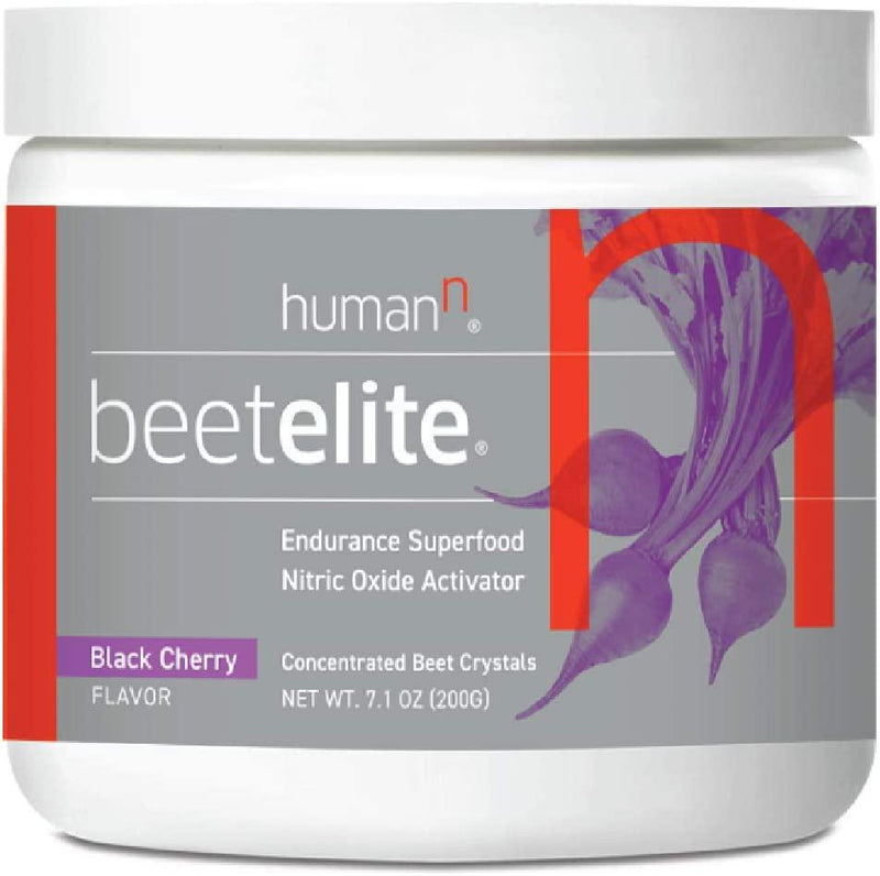 BeetElite Pre Workout Powder for Men and Women - Ultra High Purity Beet Root Powder for Energy and Stamina - Caffeine Free, Creatine Free, Vegan Nitric Oxide Supplement - Black Cherry, 7.1 oz