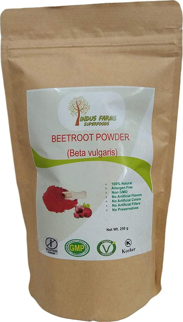 Beetroot Powder Superfood 100% Natural Boost Health Fitness Stamina Energy - Smoothies Pre work out Supplement Baking Food Colour 250 gms