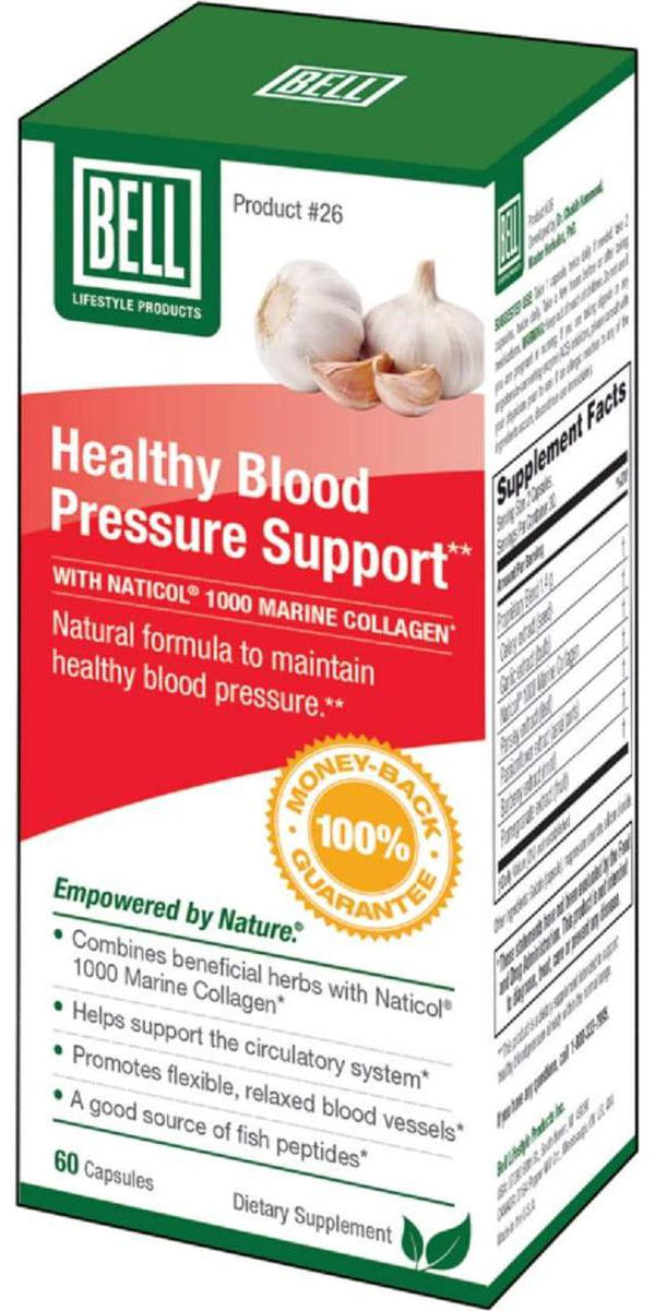 Bell Lifestyle Products Healthy Blood Pressure Support - 60 Capsules