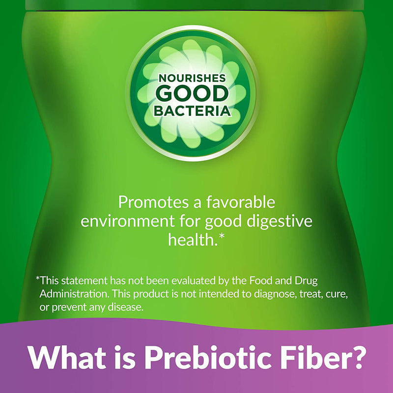 Benefiber Daily Prebiotic Fiber Supplement, Chewable Tablet for Digestive Health, Assorted Fruit, Sugar Free, 100 Count