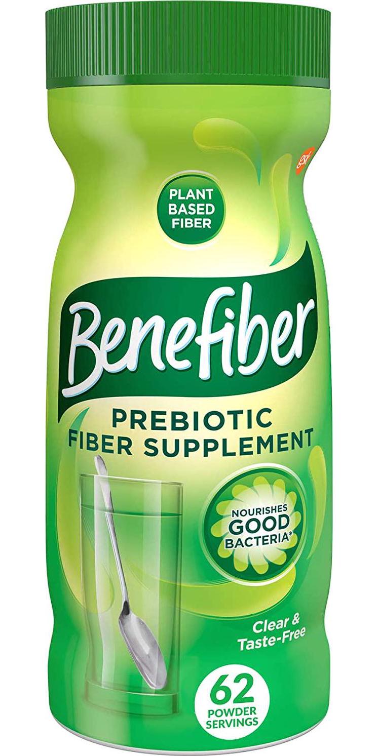 Benefiber Daily Prebiotic Fiber Supplement Powder for Digestive Health, Daily Fiber Powder, Unflavored - 62 Servings (8.7 Ounces)