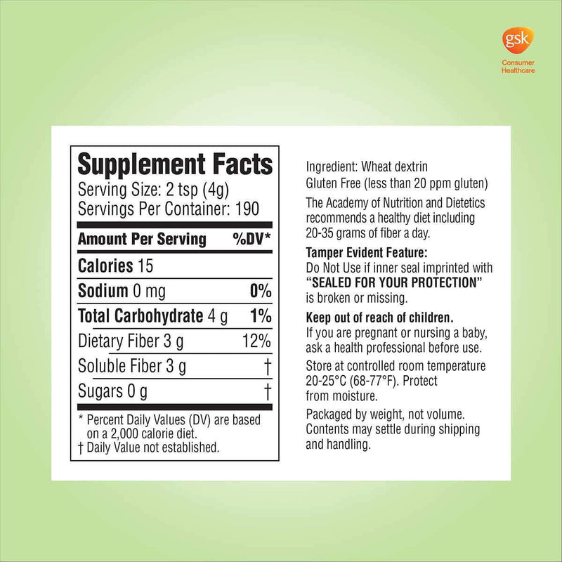 Benefiber Fiber Supplement (26.8 oz.)