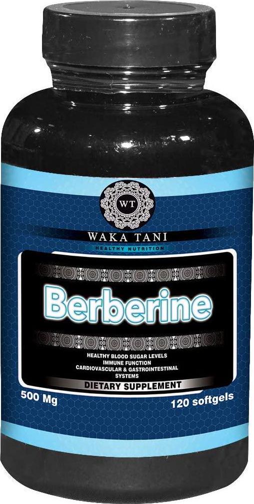 Berberine 500 Mg 120 Capsules. Powerful Blood Sugar Supplement. Supports Insulin and Glucose Sensitivity and Metabolism. Helps The Immune System, Fat Burn, Gastrointestinal and Cardiovascular System