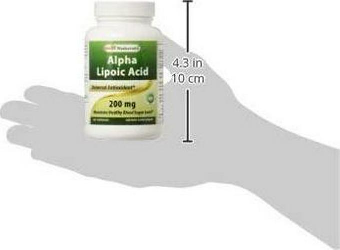 Best Naturals Alpha Lipoic Acid 200 Mg 120 Capsules