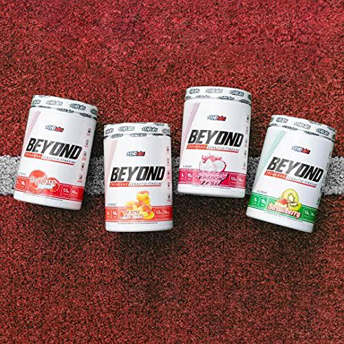 Beyond BCAA + EAA by EHPlabs - 10g of Essential Amino Acids, Assists with Muscle Endurance, Recovery and Fatigue (Peach Candy Rings)