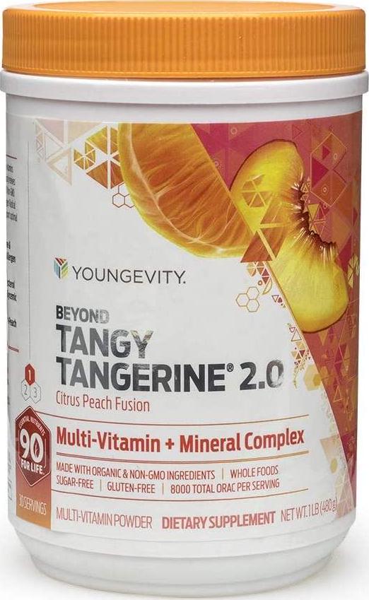 Beyond Tangy Tangerine 2.0 Citrus Peach Infusion Canister by Youngevity