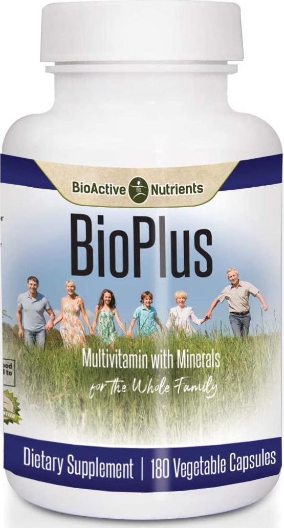 BioPLUS MultiVitamin/Minerals 180 caps by BioActive Nutrients
