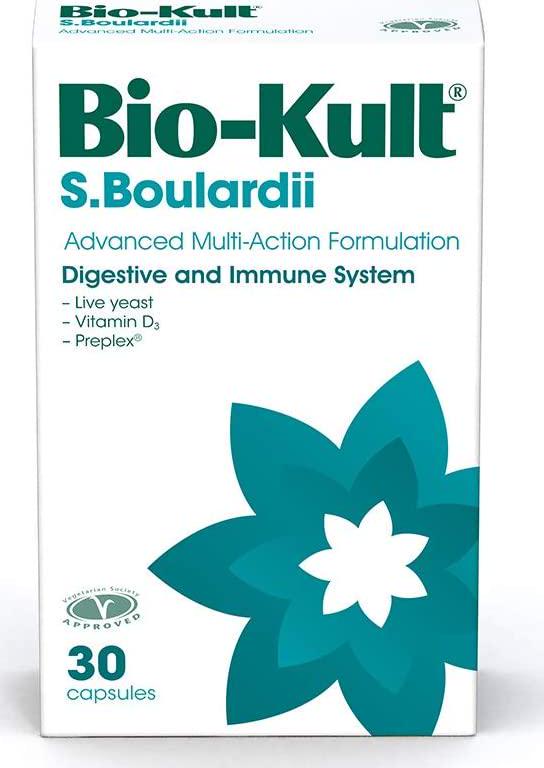 Bio-Kult Bio-Kult S.Boulardii - Saccharomyces boulardii yeast - vitamin D3 – contributes to the immune system, 30 count