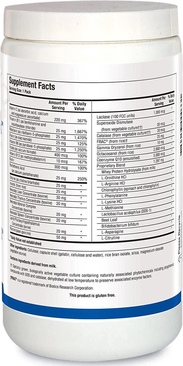 Biotics Research BioAnabolic Pack Full Spectrum Nutritional Support for Athletes, Protein Source, Digestive Support, Enzymes, Amino Acids, L Arginine, Probiotics, Supports Lean Muscle Elderly 30Pack