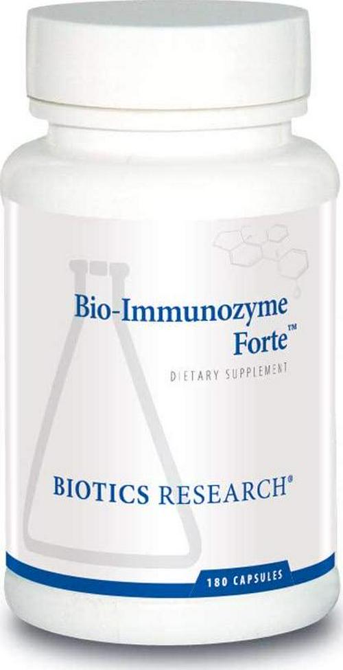 Biotics Research Bio-Immunozyme ForteTM - Multivitamin, Echinacea, Cayenne Pepper, Lactobacillus acidophilus, Botanicals, Probiotics, Amino Acids, Organs/Glandulars for Immune System Health 180tabs