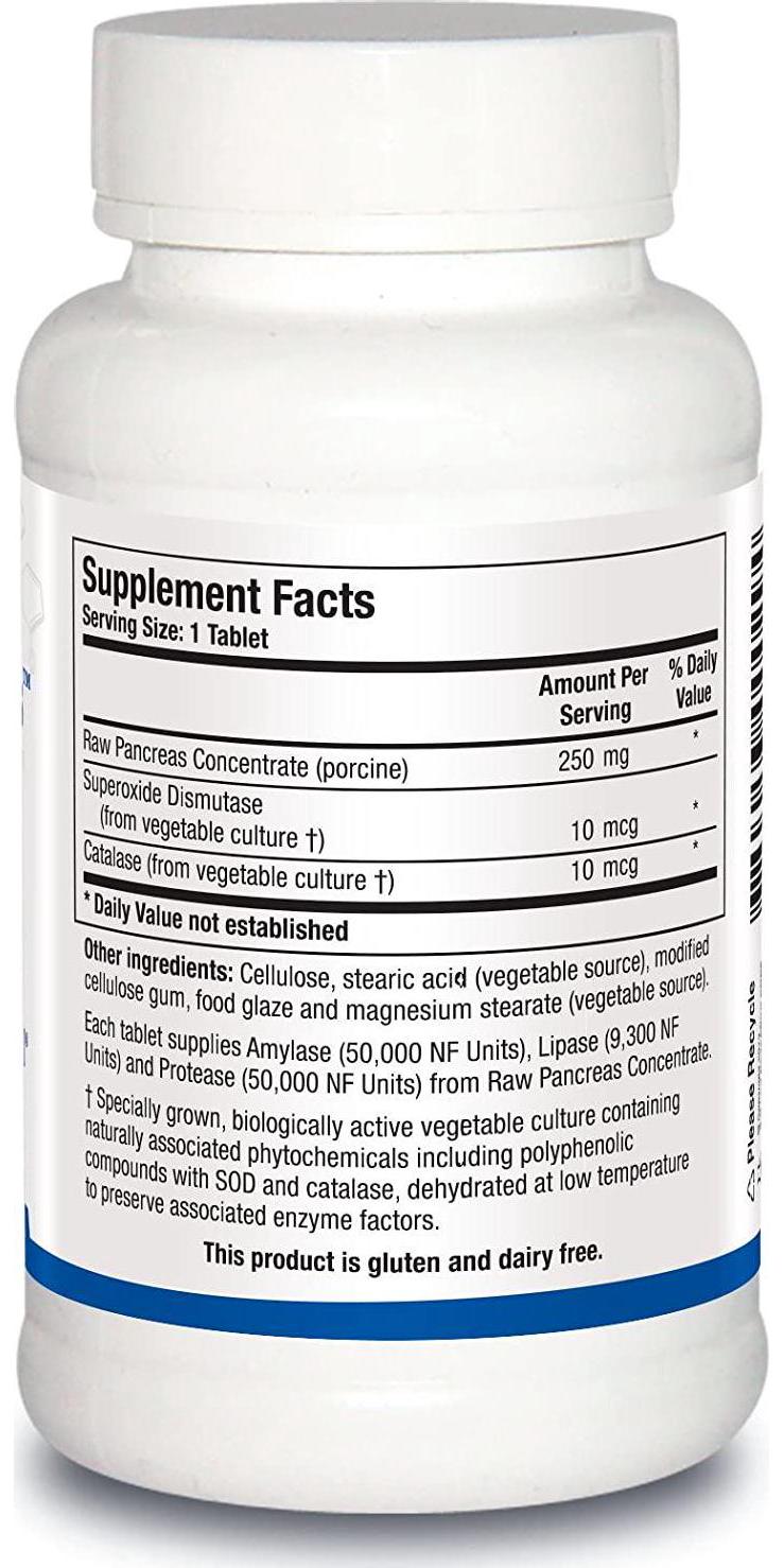 Biotics Research Bio-6-Plus – Digestive Support, Supports Pancreatic Function, 50,000 NF Units Amylase, 9,300 NF Units Lipase, 50,000 NF Units Protease, Pancreatic and Digestive Enzymes