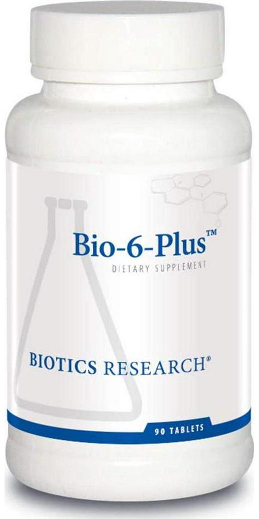 Biotics Research Bio-6-Plus – Digestive Support, Supports Pancreatic Function, 50,000 NF Units Amylase, 9,300 NF Units Lipase, 50,000 NF Units Protease, Pancreatic and Digestive Enzymes