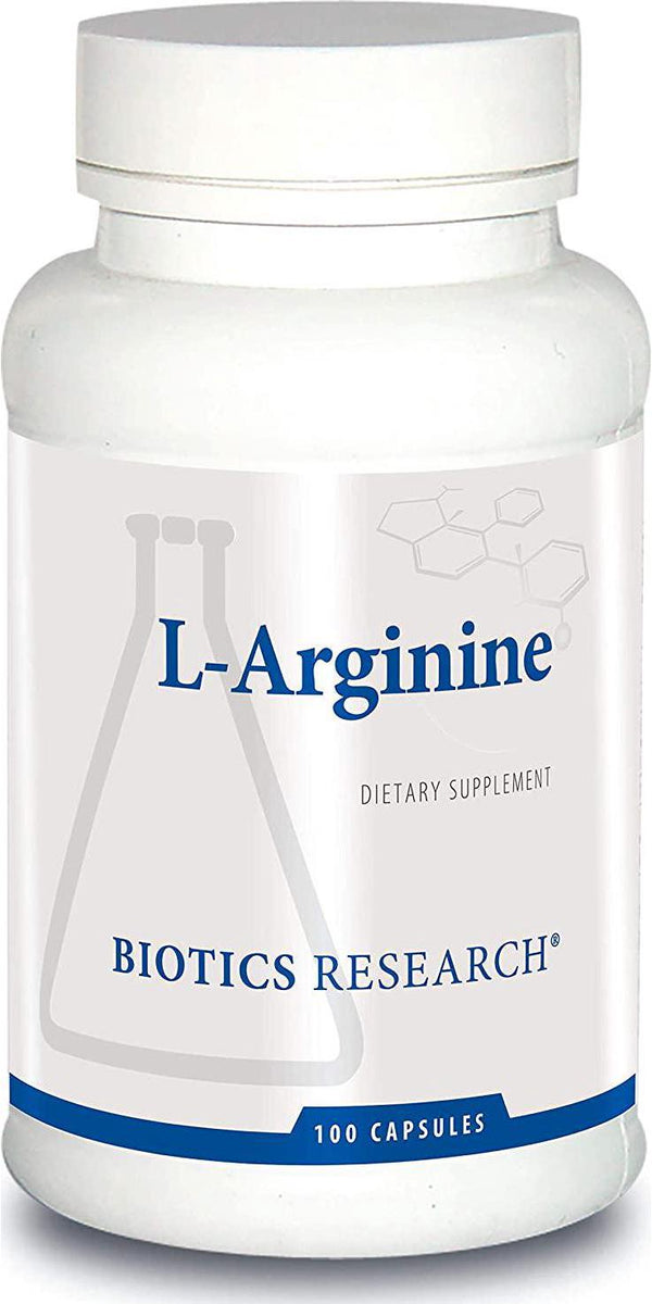 Biotics Research L-Arginine – 700mg, Important Amino Acid, Building Block for Muscles, Exercise Performance, Connective Tissue Support, Nitric Oxide Booster, Supports Cardiovascular Health. 100 caps