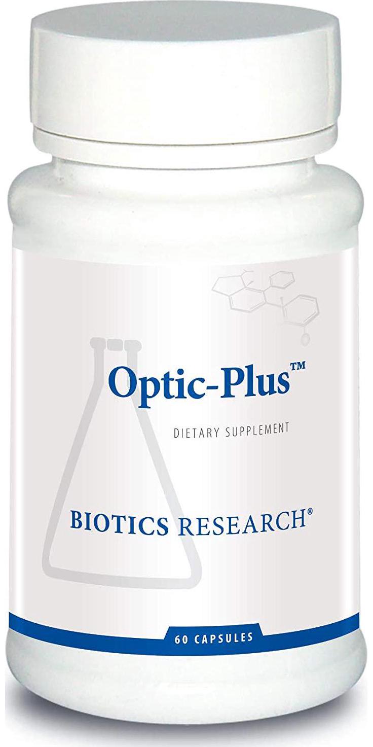 Biotics Research Optic-Plus – Eye Vitamin and Mineral Support Supplement with Lutein and Zeaxanthin, Healthy Retinal Tissue and Vision