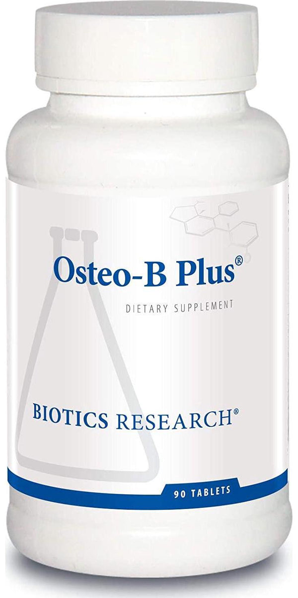 Biotics Research Osteo B Plus Optimal Bone Health Support, Ca Mg K, Healthy Aging, Purified Chondroitin Sulfates 90 Tablets
