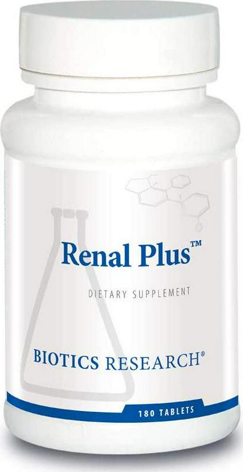 Biotics Research Renal Plus Botanical, Glandular and Nutritional Support for Optimal Renal Function. Kidney Health. Supports Urological Function. Ulva Ursi, Buchu Leaf, Echinacea, Cranberry 180T