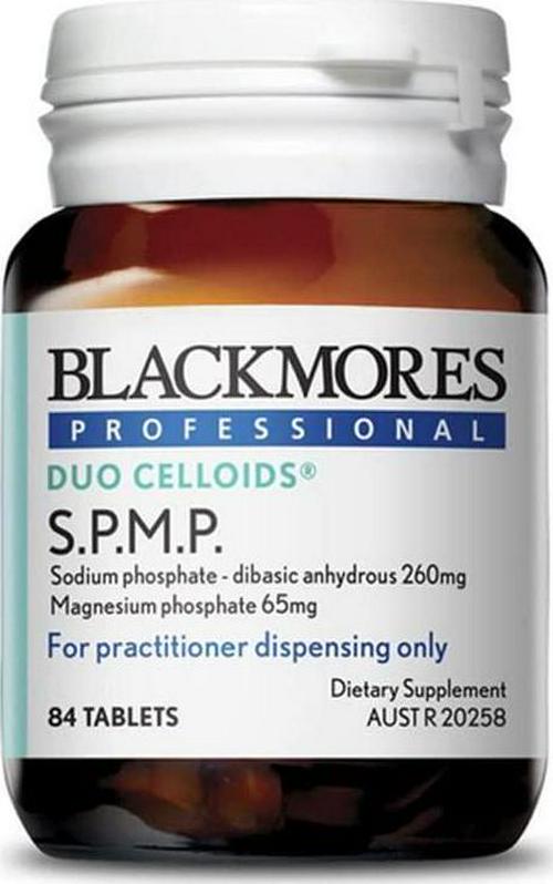 Blackmores Celloids Professional Sodium Phosphate Magnesium Phosphate 84 Tablets