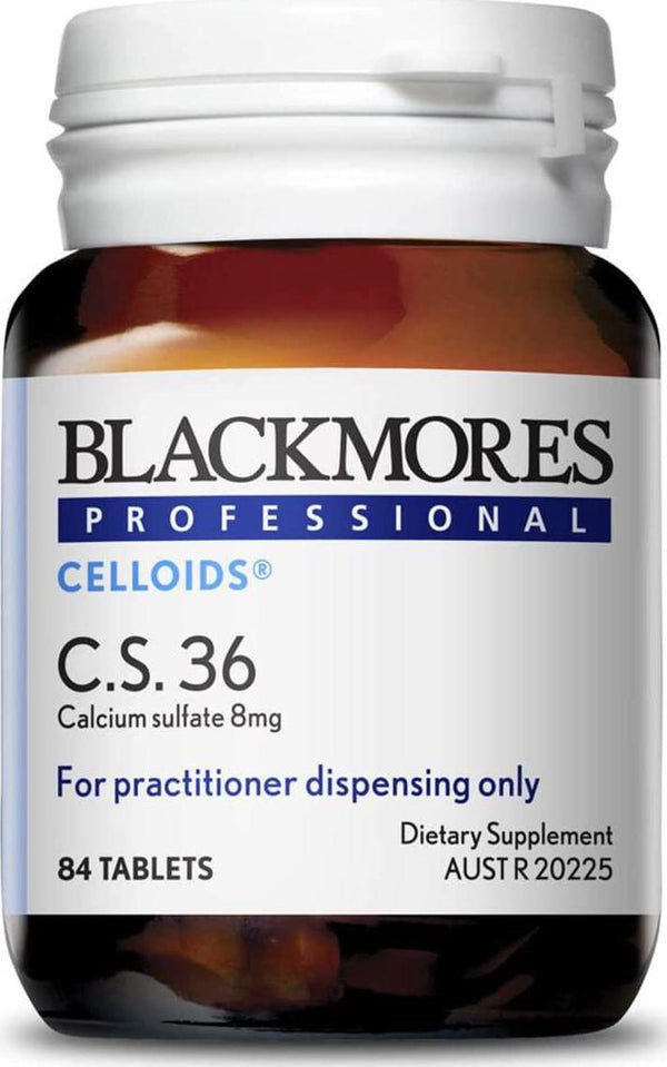 Blackmores Celloids CS 36 Calcium Sulfate 84 Tablets