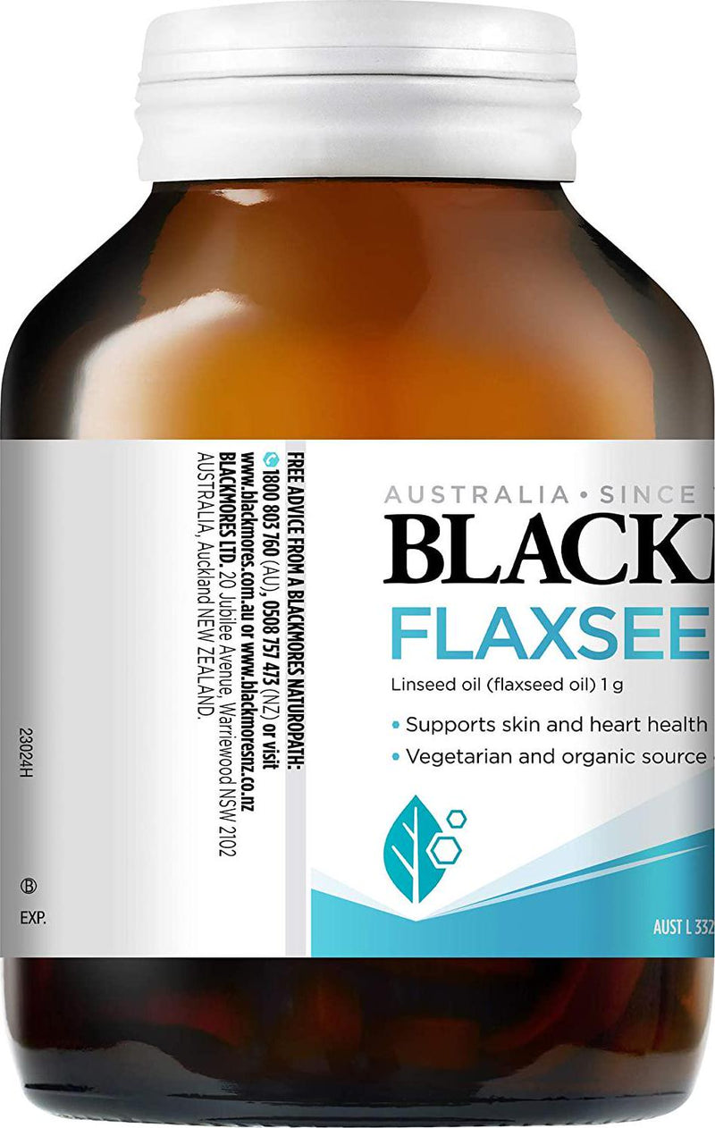 Blackmores Flaxseed Oil 1000mg (100 Capsules)