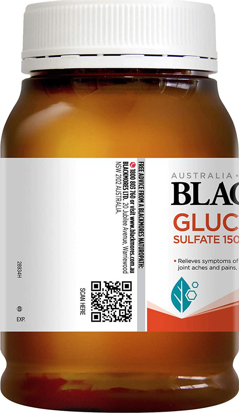 Blackmores Glucosamine Sulfate 1500 One-A-Day (180 Tablets)