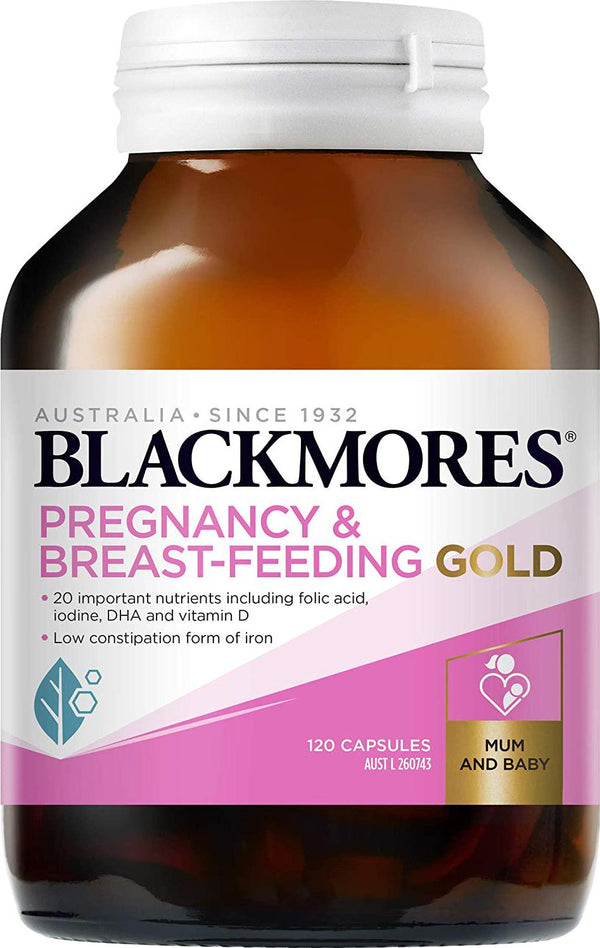 Blackmores Pregnancy and Breast-Feeding Gold (120 Capsules)