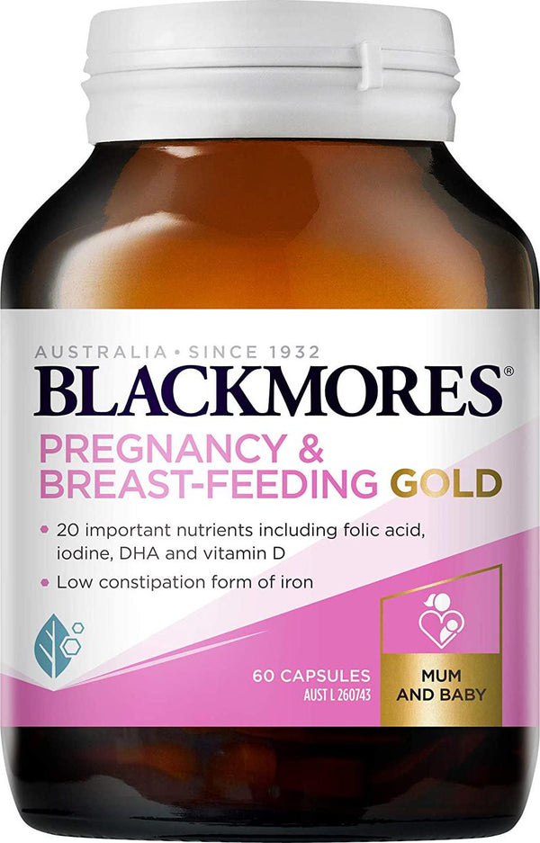 Blackmores Pregnancy and Breast-Feeding Gold (60 Capsules)