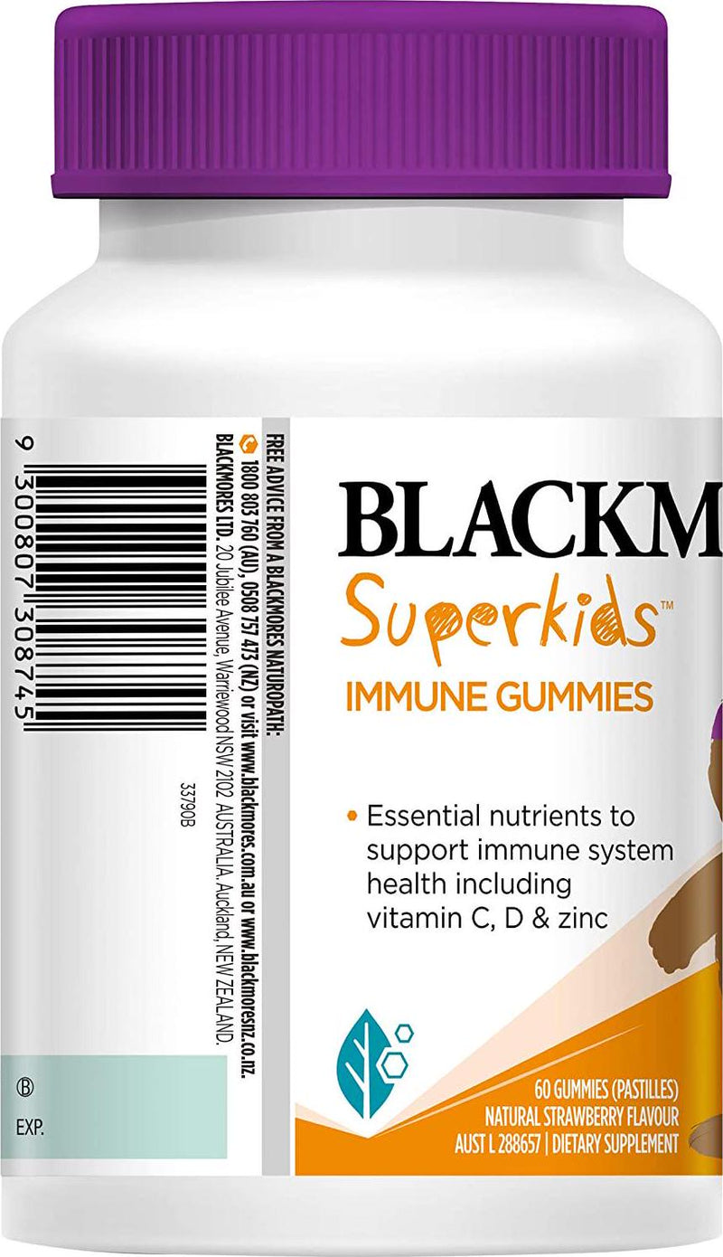 Blackmores Superkids Immune Gummies (60)