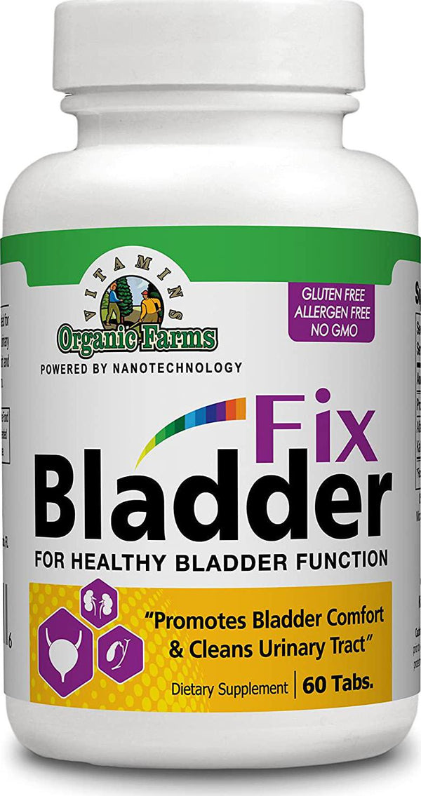 Bladder Fix - 60 Tablets - 100% Natural Dietary Supplement