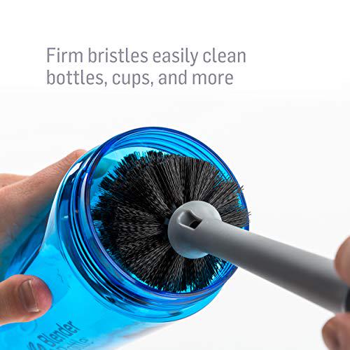 BlenderBottle 2-in-1 Shaker Bottle and Straw Cleaning Brush, 2 Pack