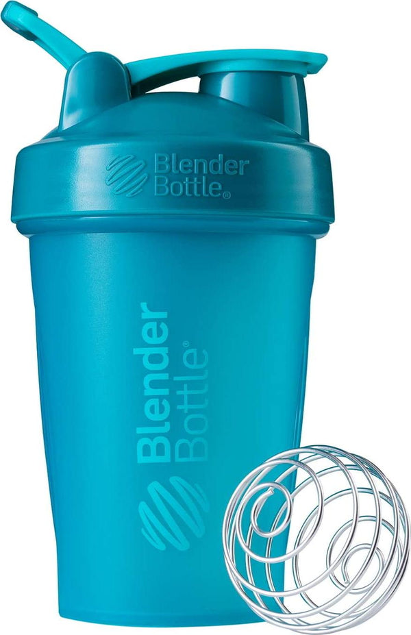 BlenderBottle Classic Loop Top Shaker Bottle, Teal/Teal, 20-Ounce Loop Top