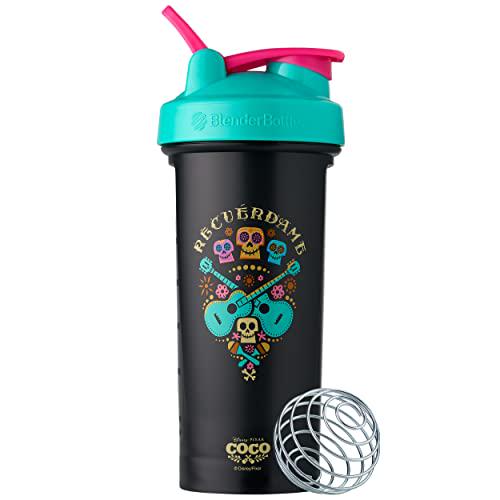 BlenderBottle Disney Coco Classic V2 Shaker Bottle Perfect for Protein Shakes and Pre Workout, 28-Ounce, Recuerdame