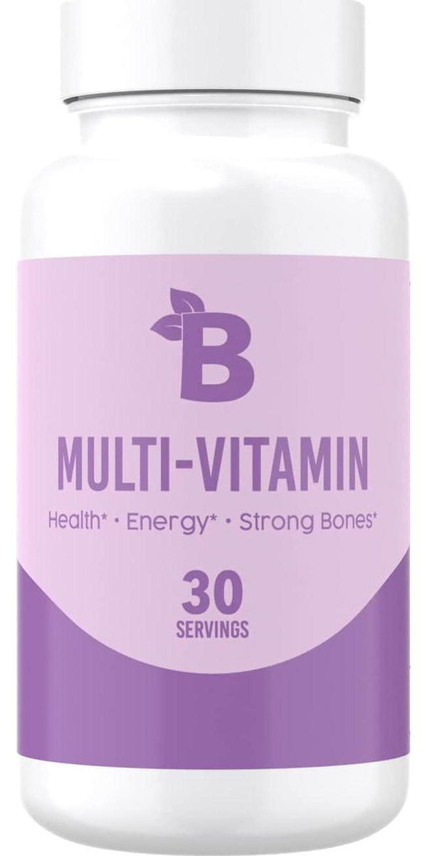 Bloom Nutrition Daily Multivitamin for Women | 18 Essential Nutrients: Vitamin A, B1, B2, B3, B6, B12, C, D, E, K, Folate, Iron, Magnesium, Zinc and More | 60 Capsules