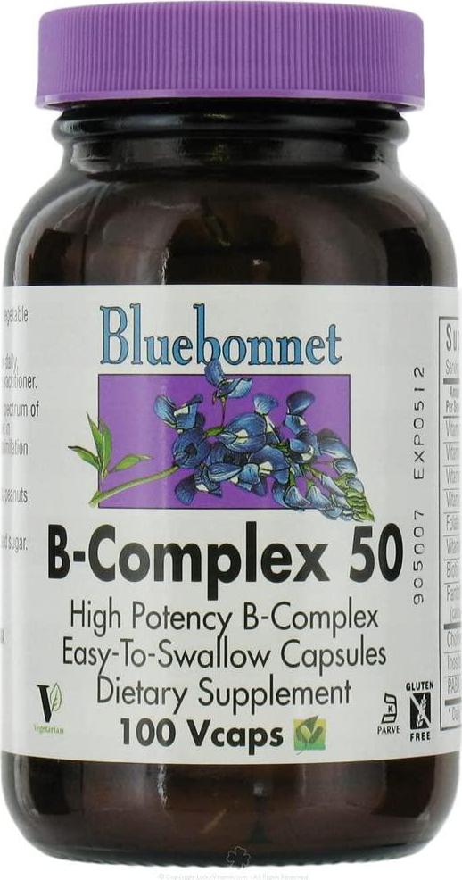 Bluebonnet - B-Complex 50 - 100 Veg Caps