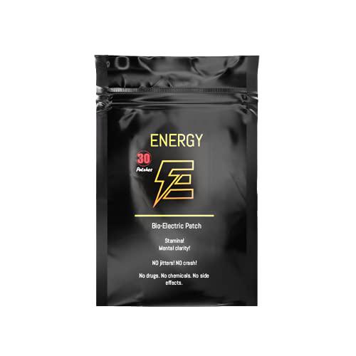 BodyHZ Bioelectric Energy Patches - Caffeine Alternative for Everyday Use - Charged with Vitamin B12, Caffeine, Ginseng and L-Carnitine - Restore and Sustain Natural Energy Levels and Focus - 30 Count