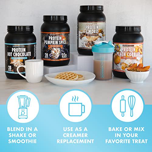 Bowmar Nutrition - 100% Whey Protein Powder; Availalble in 5 LB, 2 LB, 1 LB Sizes. The Best Tasting Protein Powder. 22g of Protein per Serving. (S'Mores, 2 LB.)