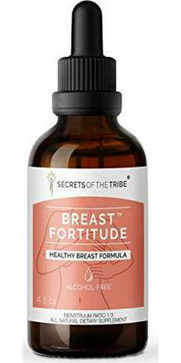 Breast Fortitude Alcohol-Free Extract, Burdock, Vitex, Wild Yam, Red Clover, Chamomile, Yarrow. Glycerite Tincture Healthy Breast Formula (2 fl oz)