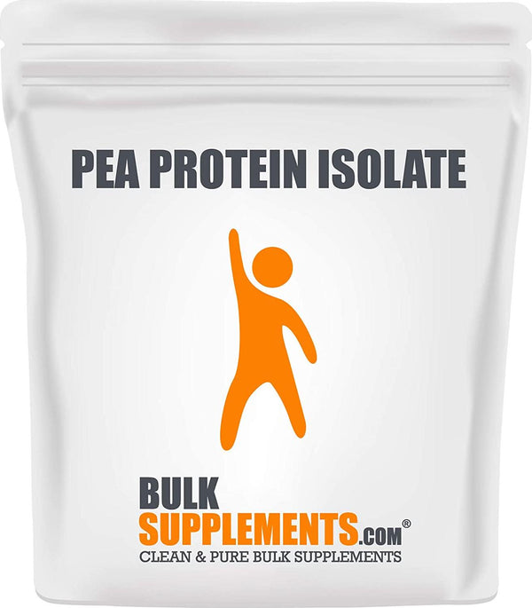 BulkSupplements.com Pea Protein Isolate - Pea Protein Powder - Vegan Protein Powder - Plant Protein Powder - Unflavored Protein Powder - Plant Based Protein Supplement (1 Kilogram - 2.2 lbs)