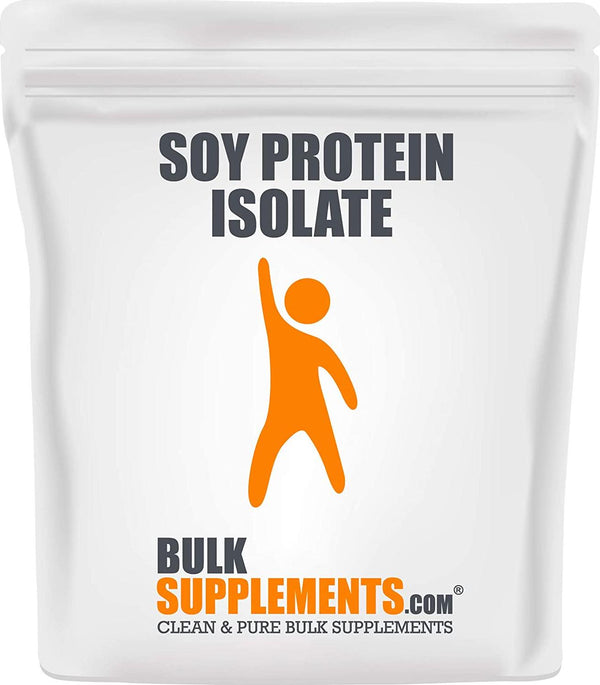 BulkSupplements.com Soy Protein Isolate Powder - Vegan Protein Powder - Unflavored Protein Powder - Vegetarian Protein Powder - Soy Protein Powder - Protein Isolate Powder (1 Kilogram - 2.2 lbs)
