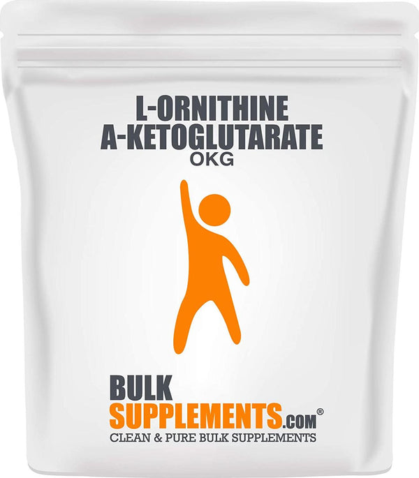 BulkSupplements.com OKG (L-Ornithine a-Ketoglutarate) Powder - Nitric Oxide Supplement - Energy Supplement - Oxygen Boost - Nitric Oxide Booster - Muscle Mass (100 Grams - 3.5 oz)