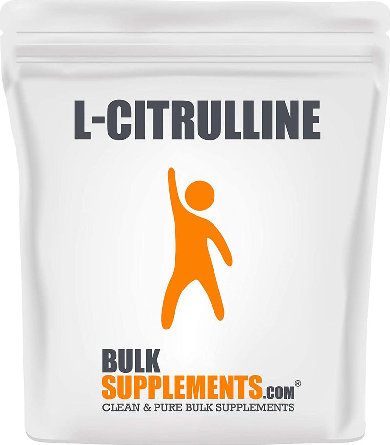 BulkSupplements.com L-Citrulline Powder - Unflavored Pre Workout - Vegan Pre Workout - Circulation Supplements - Citrulline Supplement - L Citrulline Powder (500 Grams - 1.1 lbs)