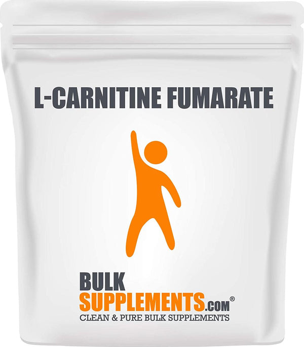 BulkSupplements.com L-Carnitine Fumarate - L-Carnitine 500mg - Carnitine Powder - L Carnitine Non GMO (500 Grams - 1.1 lbs)
