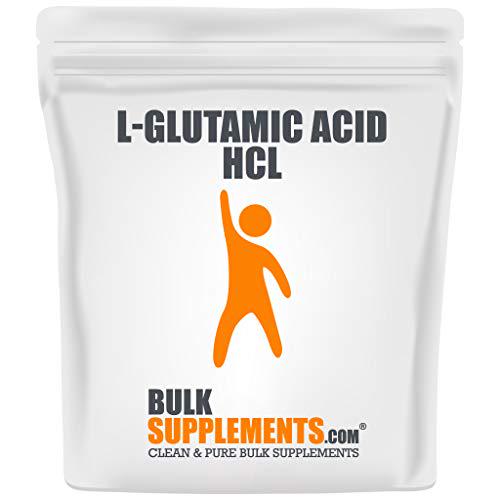 BulkSupplements.com L-Glutamic Acid HCl Powder (1 Kilogram - 2.2 lbs)