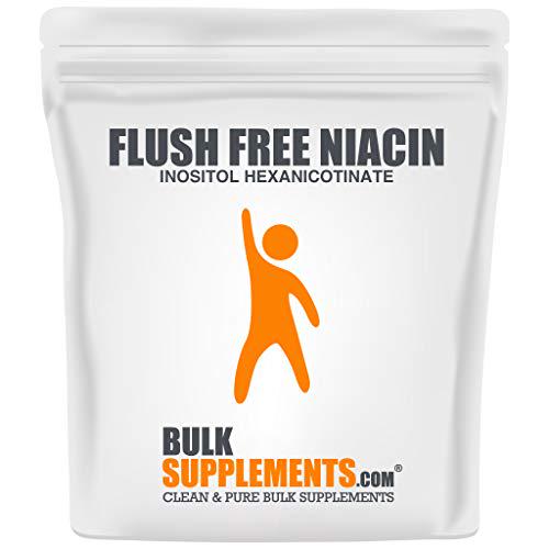 BulkSupplements.com Flush-Free Niacin (Inositol Hexanicotinate) Powder (1 Kilogram - 2.2 lbs)