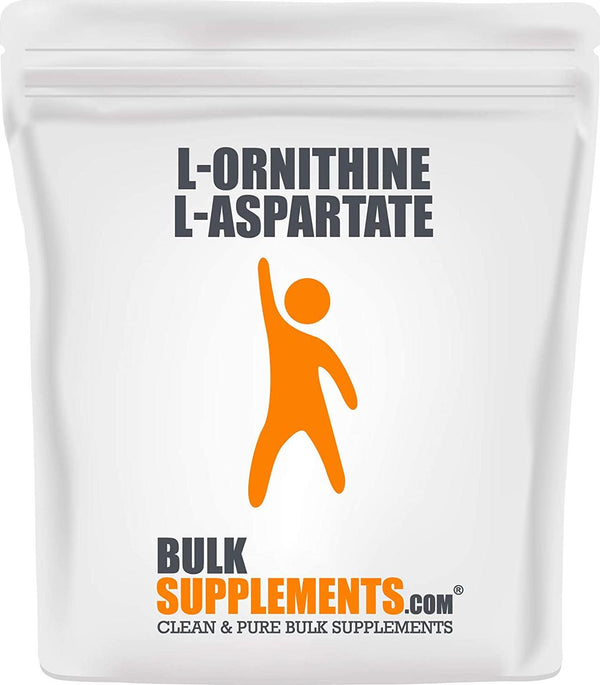 BulkSupplements.com L-Ornithine L-Aspartate Powder - Amino Acid Supplements - Urea Powder - Amino Acid Supplement (500 Grams - 1.1 lbs)