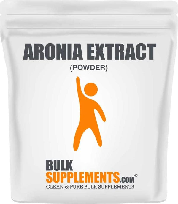BulkSupplements.com Aronia Extract Powder - Anthocyanin Supplement - Antioxidant Powder - Aronia Berry Powder - Berry Smoothie Powder - Superfood Powder Berry (500 Grams - 1.1 lbs)