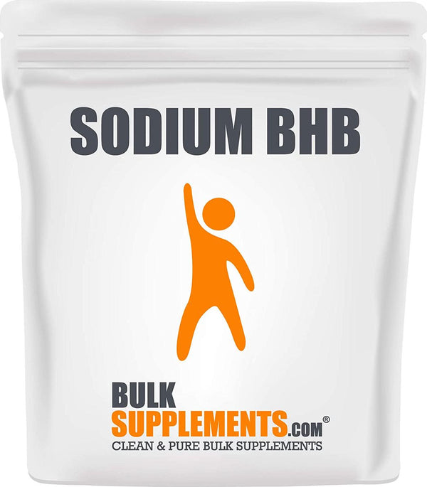 BulkSupplements.com Sodium BHB Powder - BHB Salts Powder - BHB Exogenous Ketones Powder - Keto Supplements - Beta Hydroxybutyrate Powder - Keto BHB Supplement (1 Kilogram - 2.2 lbs)