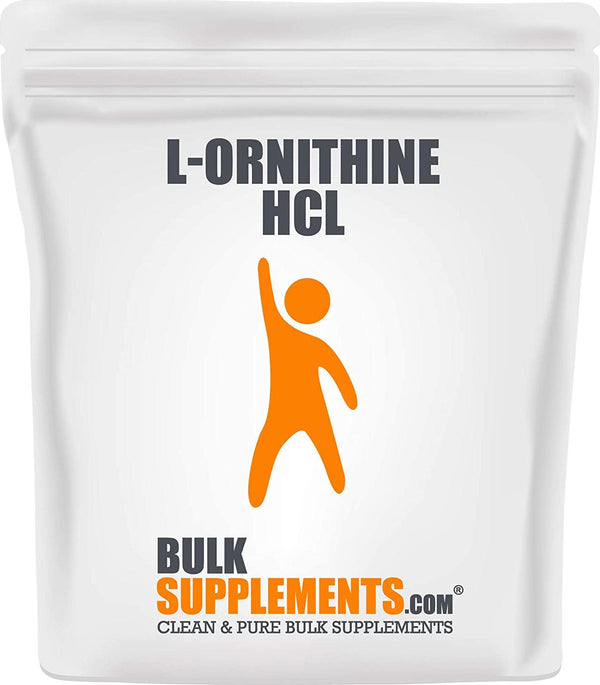 BulkSupplements.com L-Ornithine HCl Powder - Amino Acids Supplement - Lung Support - Amino Acids Soy Free - Amino Acid Supplements - Clear Lung (250 Grams - 8.8 oz)